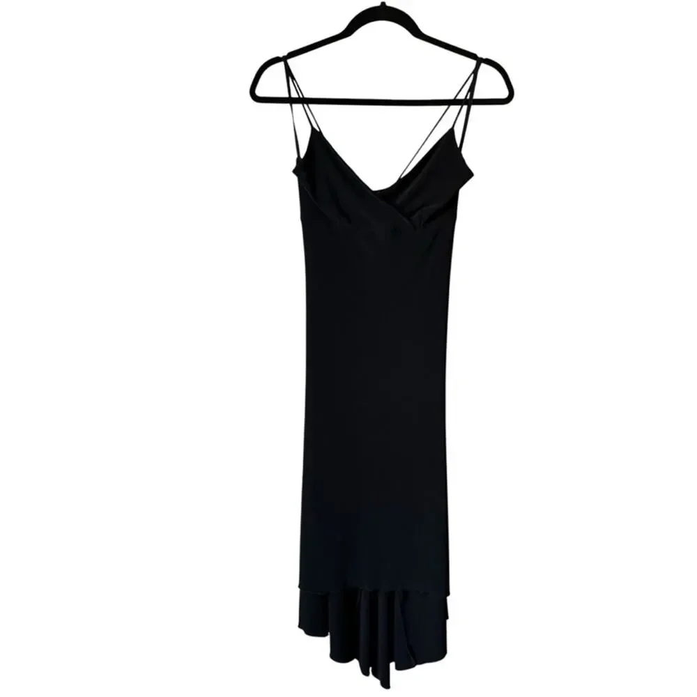 Elegant Little Black Sleeveless Dress Size Large